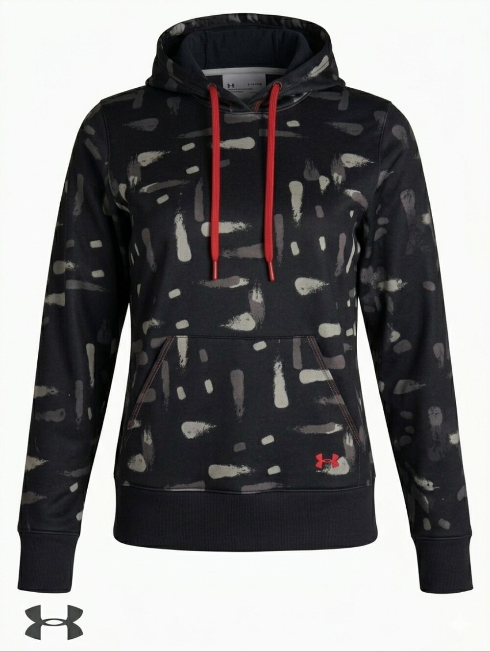 Under Armour Womens Medium M Hoodie Girls XL Black Pullover Running Athletic Top